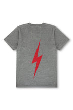 Retro PHILLIES BOLT CREW TEE - HEATHER GREY