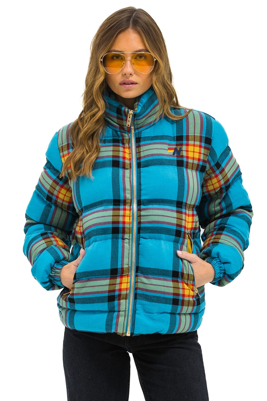Retro UNISEX PLAID TRAVELER JACKET - JACKSON PLAID