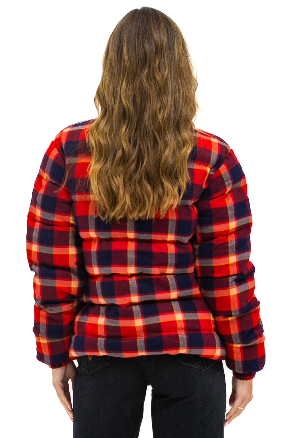 Retro UNISEX PLAID TRAVELER JACKET - RUGBY PLAID
