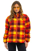 Retro UNISEX PLAID TRAVELER JACKET - SURFY PLAID