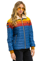 Retro UNISEX TRAVELER LIGHTWEIGHT JACKET - SEA RED