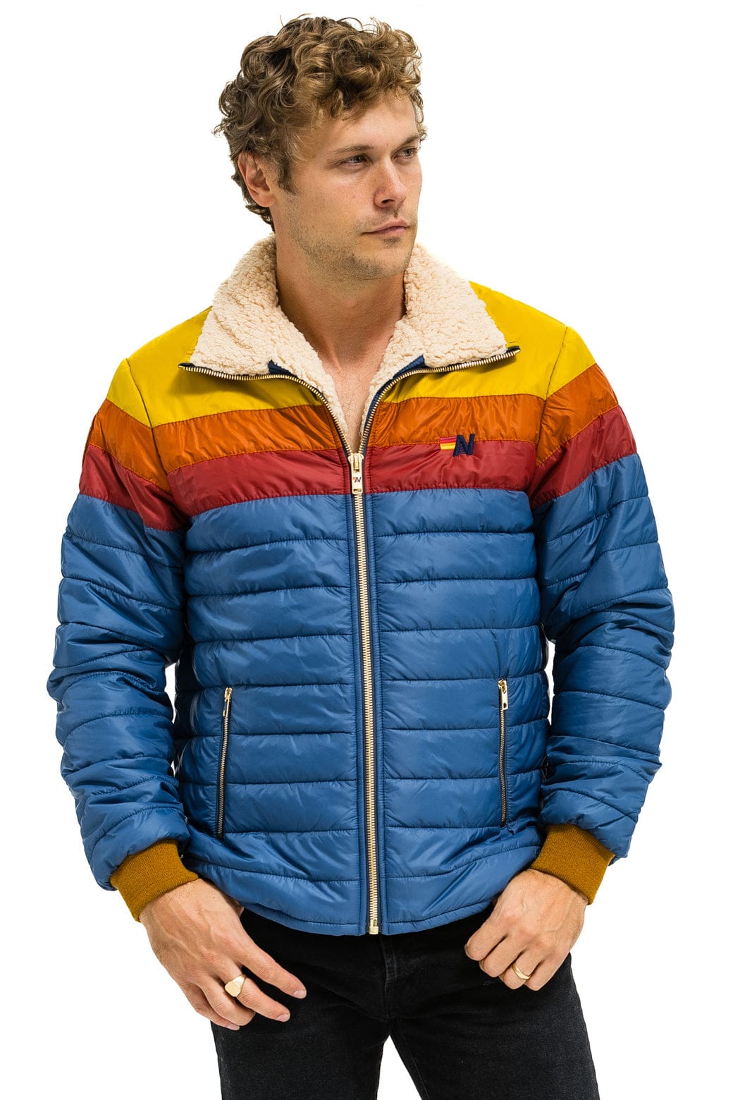 Retro UNISEX TRAVELER LIGHTWEIGHT JACKET - SEA RED