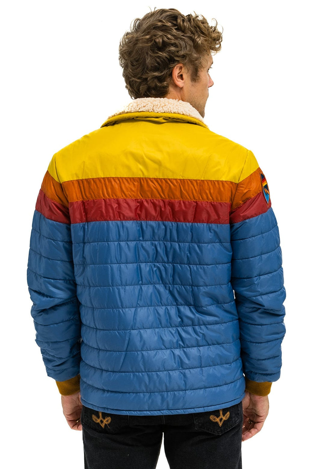 Retro UNISEX TRAVELER LIGHTWEIGHT JACKET - SEA RED