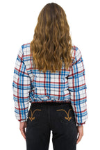 Retro APRES PLAID PUFFER JACKET - MONTAUK PLAID