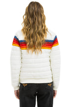 Retro 5 STRIPE JACKET - WHITE