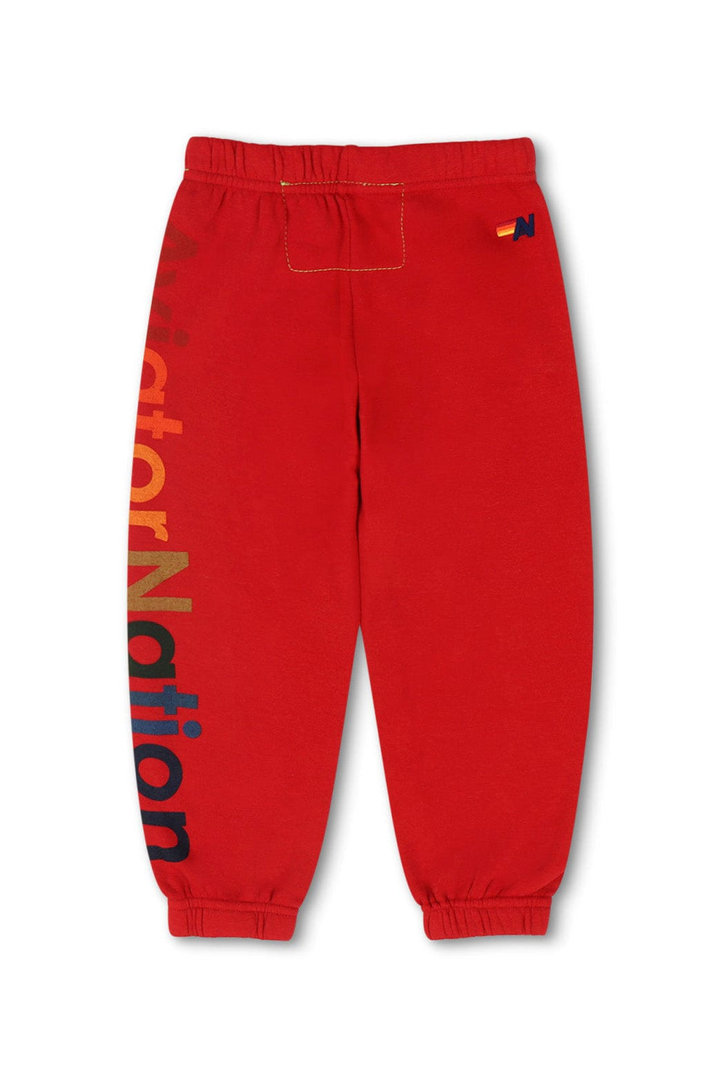 Retro KIDS AVIATOR NATION VENICE SWEATPANTS - RED