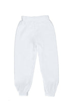 Retro KIDS LOGO SWEATPANTS - WHITE