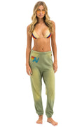 Retro VINTAGE LOGO SWEATPANTS - FADED ARMY