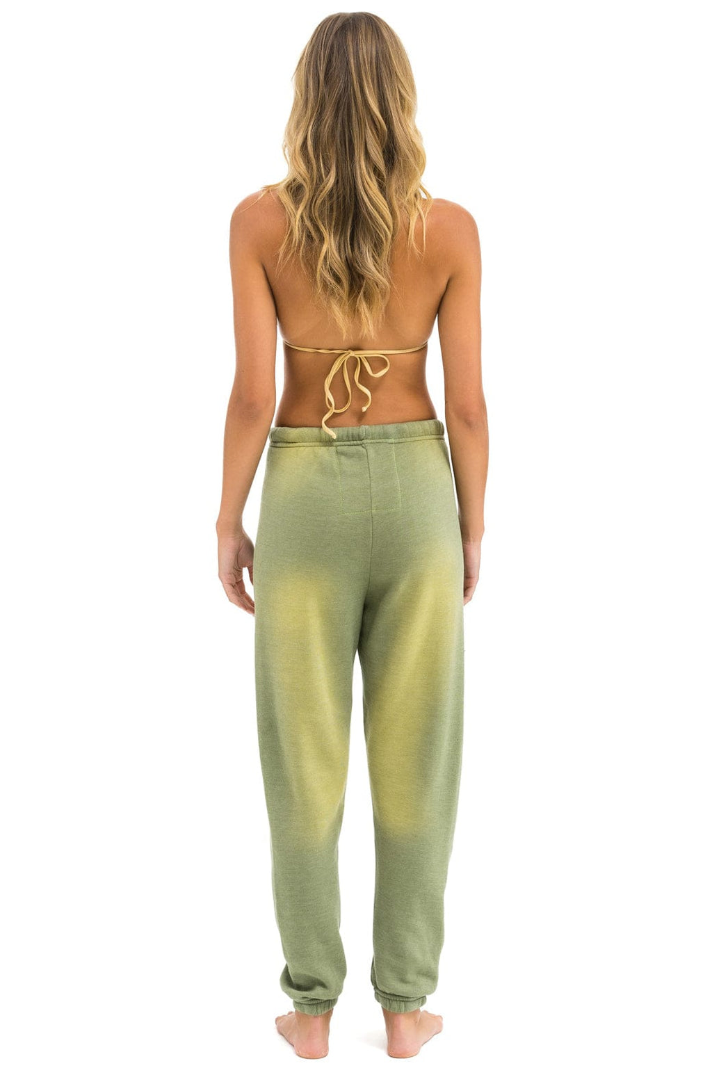 Retro VINTAGE LOGO SWEATPANTS - FADED ARMY