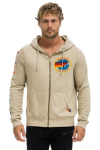 Retro AVIATOR NATION LA JOLLA HOODIE - SAND