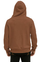 Retro 5 STRIPE HOODIE - CINNAMON