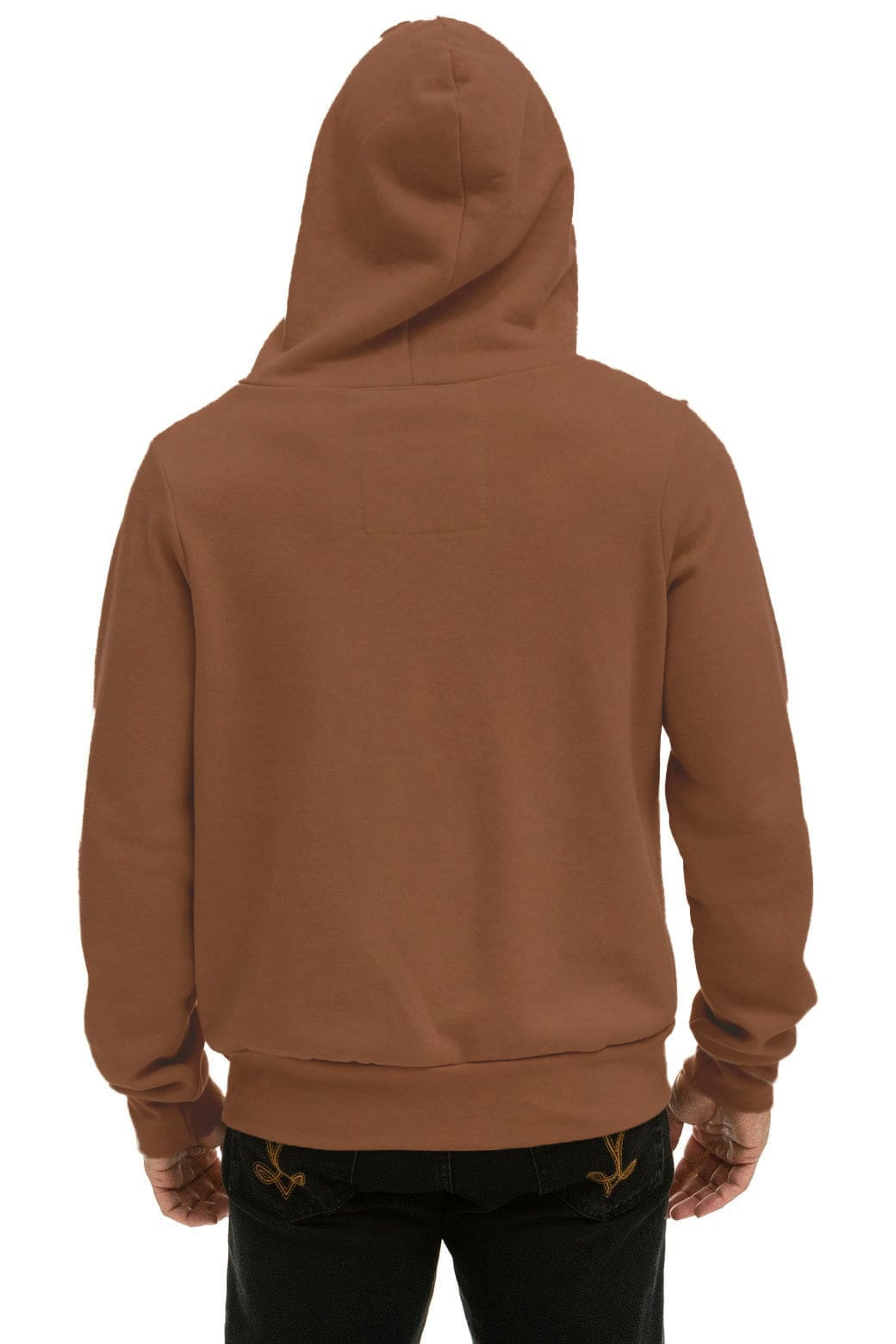 Retro 5 STRIPE HOODIE - CINNAMON