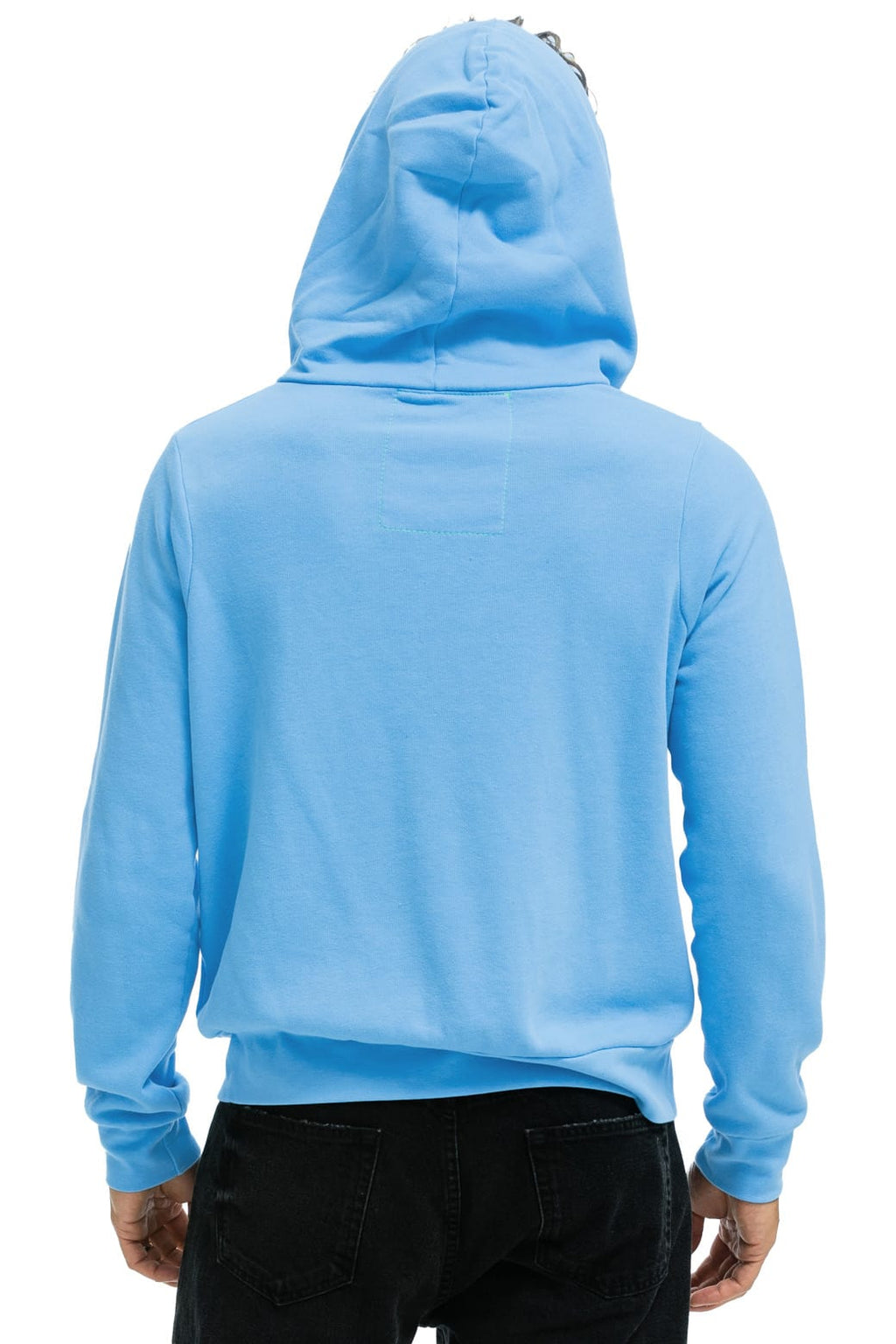Retro 5 STRIPE AMERICA ZIP HOODIE - SKY USA