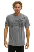 Retro GARDEN STATE CONCERT CREW TEE SHIRT - HEATHER GREY