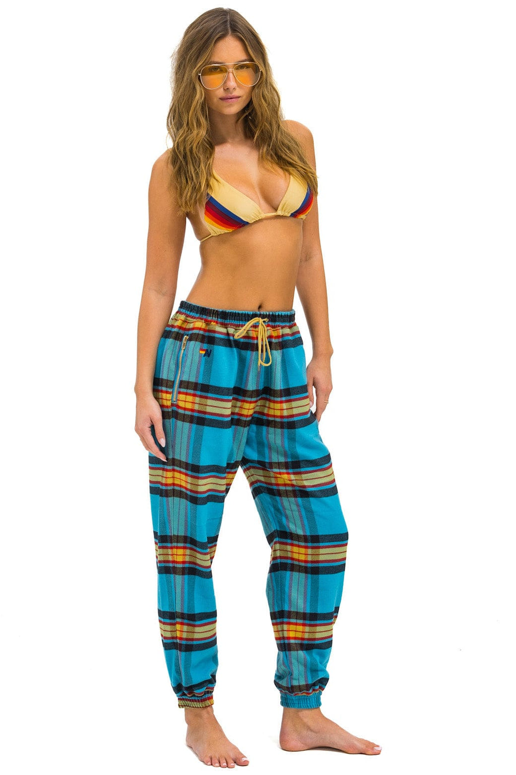 Retro UNISEX PLAID LODGE PANT - JACKSON PLAID