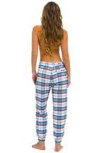 Retro UNISEX PLAID LODGE PANT - MONTAUK PLAID