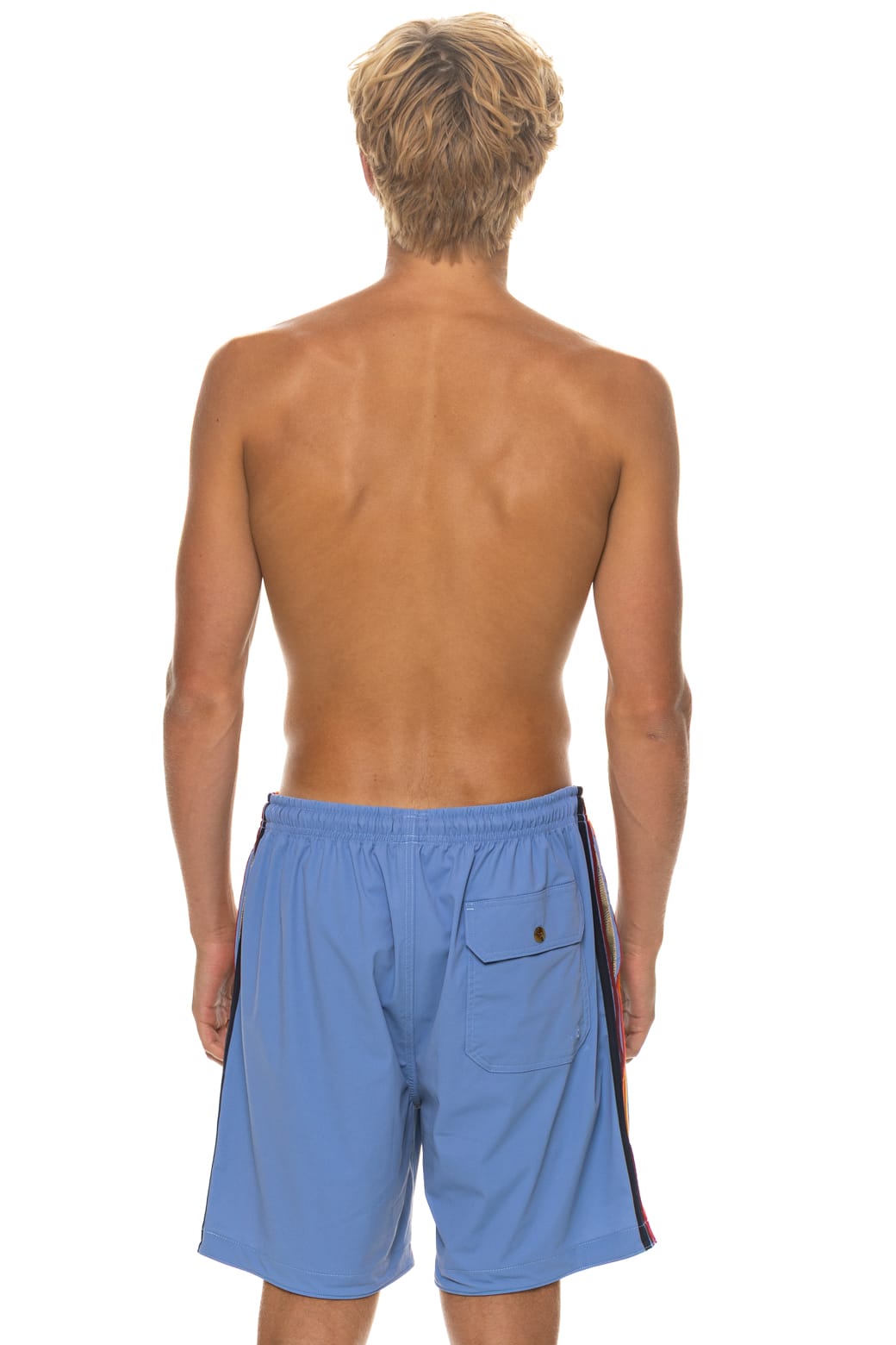 Retro MENS 5 STRIPE FLEX SHORTS 7 INCH - ISLANDA