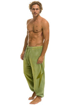 Retro BOLT STITCH SWEATPANTS - FADED ARMY