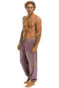Retro BOLT STITCH SWEATPANTS - FADED MOCHA