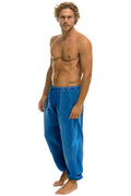Retro BOLT STITCH SWEATPANTS - FADED WATER