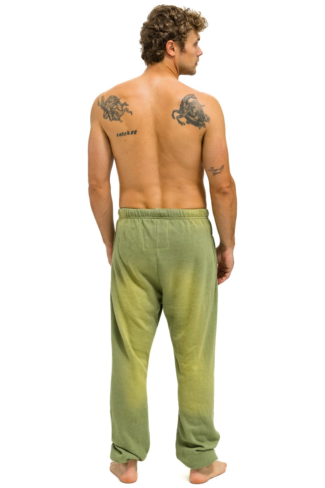 Retro ESSENTIAL SWEATPANTS - FADED ARMY