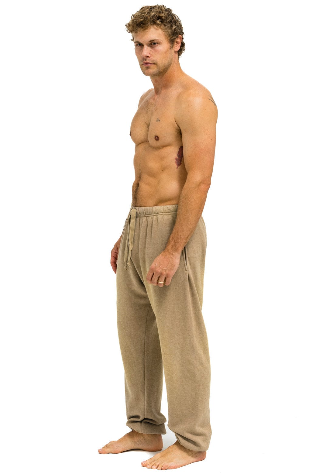Retro ESSENTIAL SWEATPANTS - FADED TAN