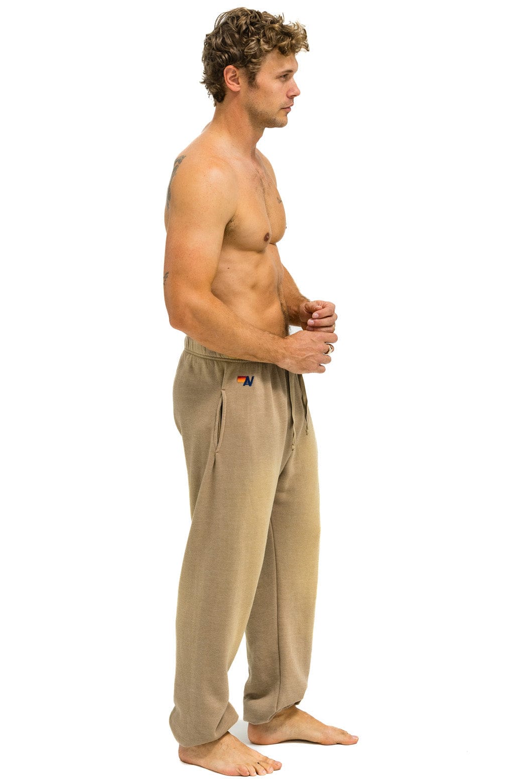 Retro ESSENTIAL SWEATPANTS - FADED TAN
