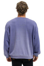 Retro ASPEN MOUNTAIN RELAXED CREW SWEATSHIRT - FADED GRAPE