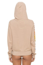 Retro AVIATOR NATION VENICE HOODIE - SAND