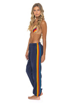 Retro 5 STRIPE SWEATPANTS - NAVY