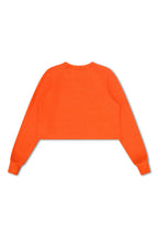 Retro UNIVERSITY OF FLORIDA CROPPED CREW SWEATSHIRT - ORANGE