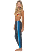 Retro 5 STRIPE SWEATPANTS - CHARCOAL BLUE