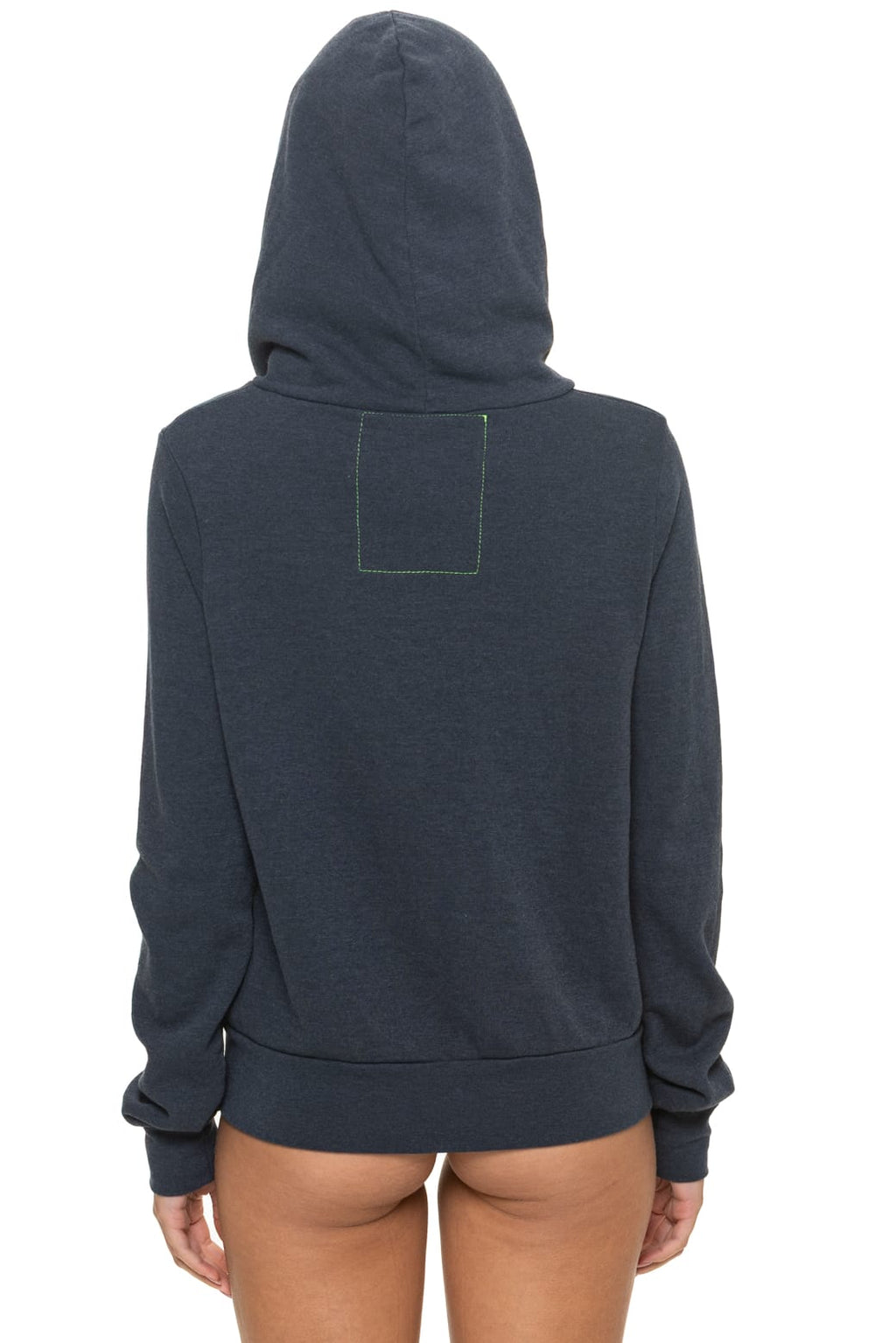 Retro 5 STRIPE HOODIE - CHARCOAL GREY STRIPES