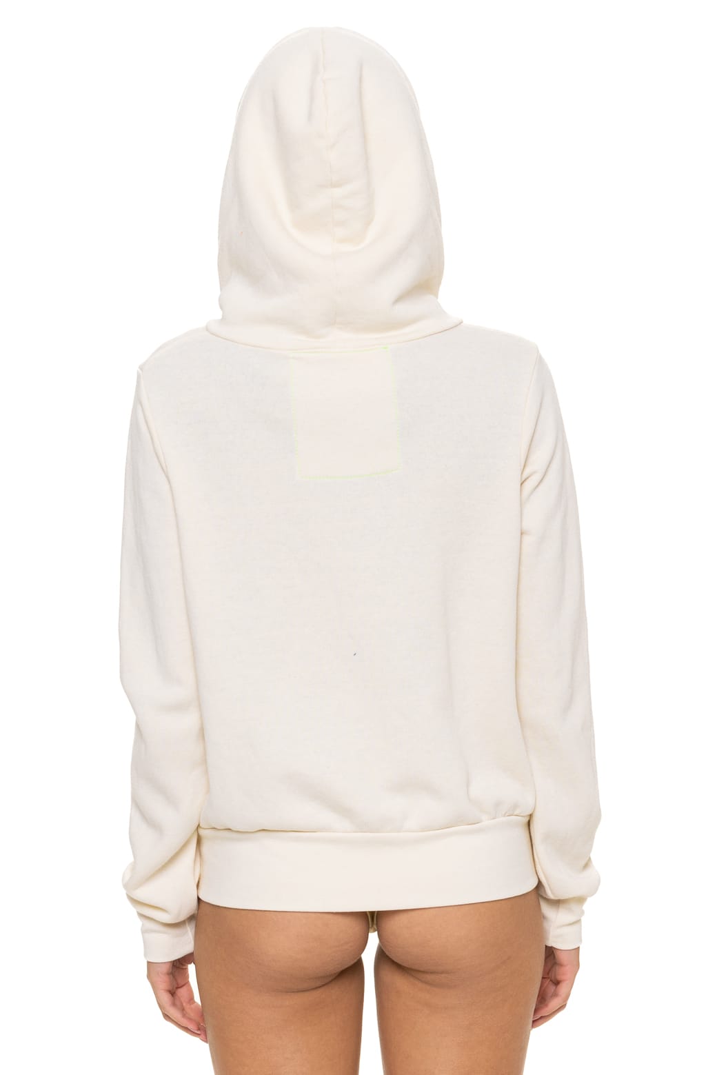 Retro 5 STRIPE AMERICA ZIP HOODIE - VINTAGE WHITE USA