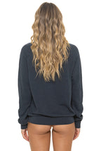 Retro LOGO SWEATSHIRT - CHARCOAL
