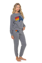 Retro LOGO SWEATSHIRT - HEATHER GREY