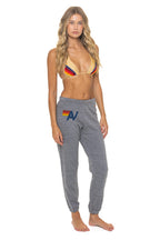 Retro LOGO SWEATPANTS - HEATHER GREY