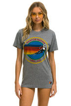 Retro AVIATOR NATION VAIL TEE - HEATHER