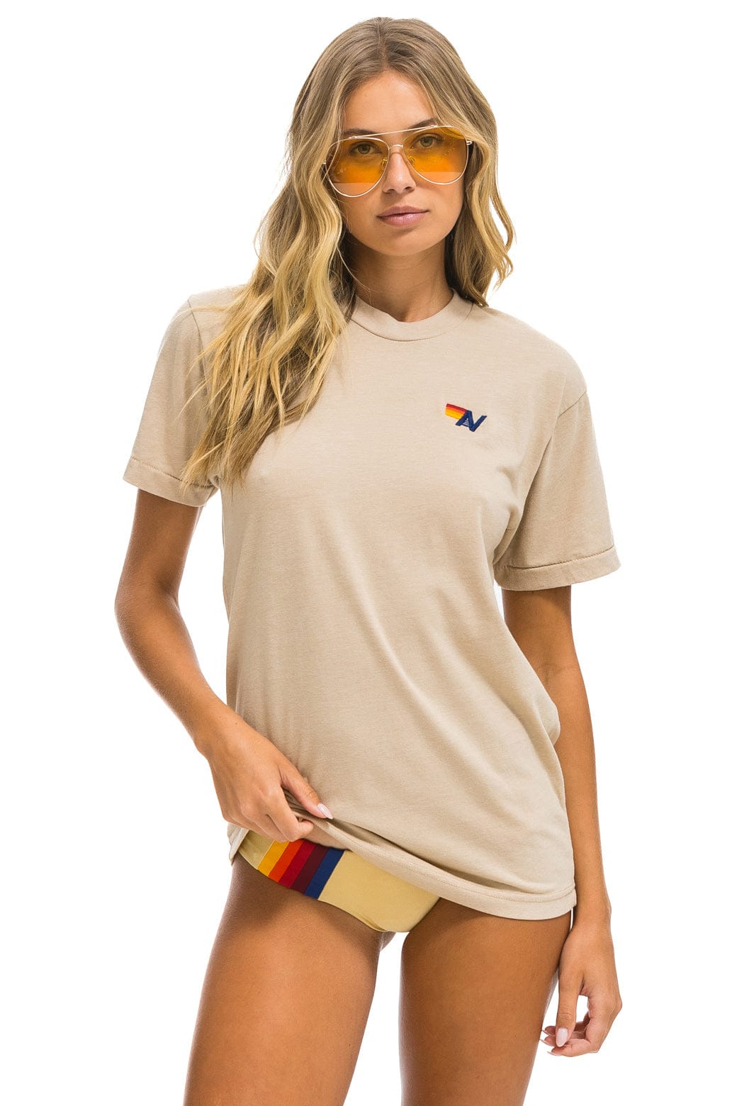 Retro BASIC TEE - SAND