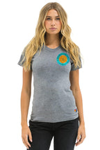 Retro BOURBON AND BEYOND 2025 CREW TEE SHIRT - HEATHER