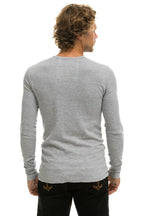 Retro SMILEY 2 THERMAL - HEATHER GREY