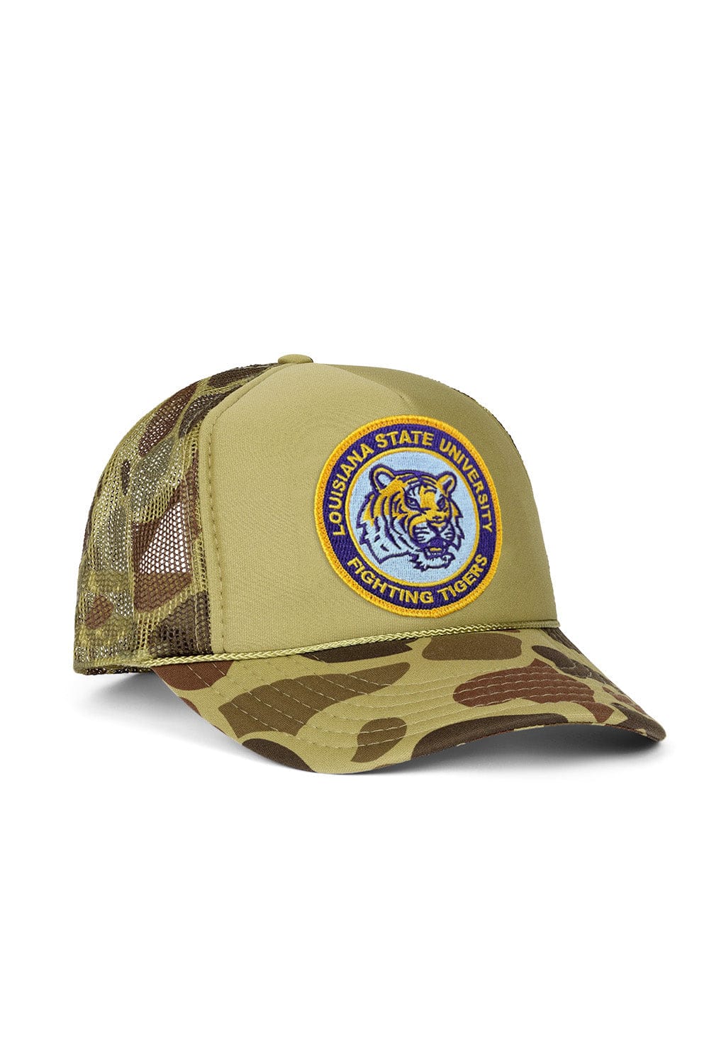 Retro LSU VINTAGE LOW RISE TRUCKER - CAMO