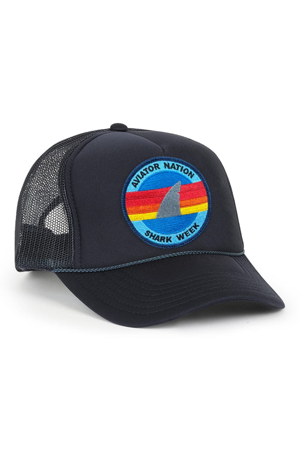 Retro SHARK WEEK 2025 VINTAGE LOW RISE TRUCKER - NAVY