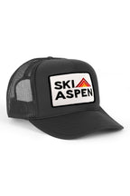 Retro SKI ASPEN TRUCKER HAT