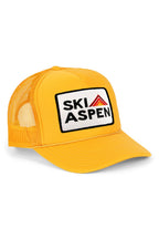Retro SKI ASPEN TRUCKER HAT