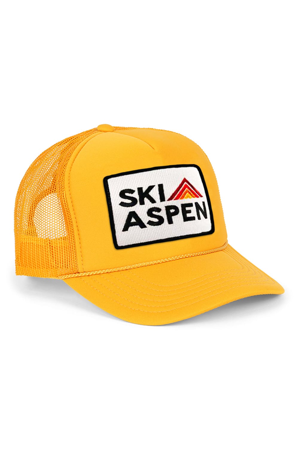Retro SKI ASPEN TRUCKER HAT