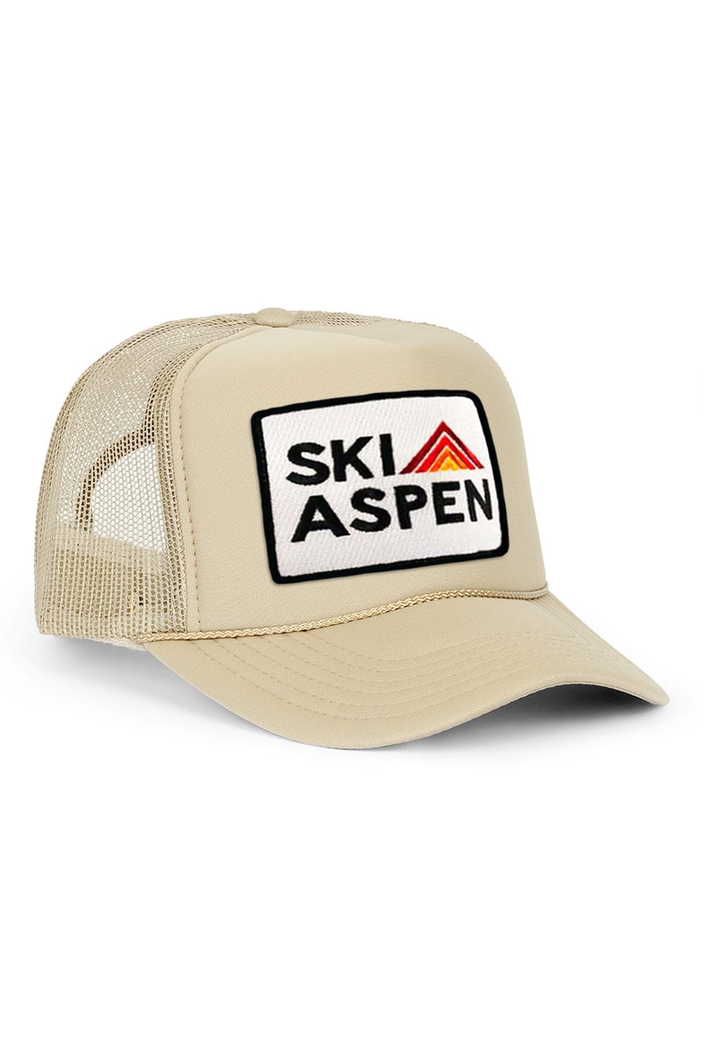 Retro SKI ASPEN TRUCKER HAT