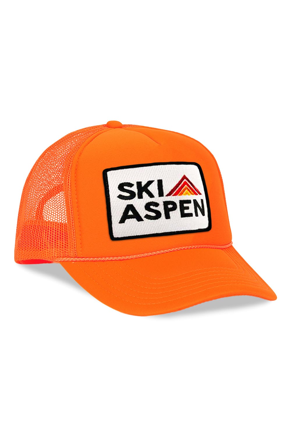 Retro SKI ASPEN TRUCKER HAT