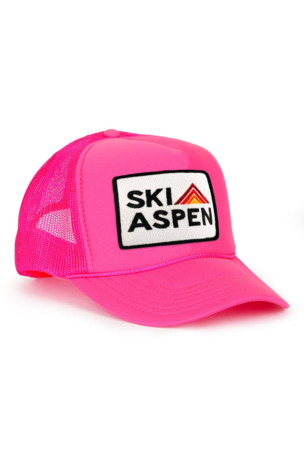Retro SKI ASPEN TRUCKER HAT