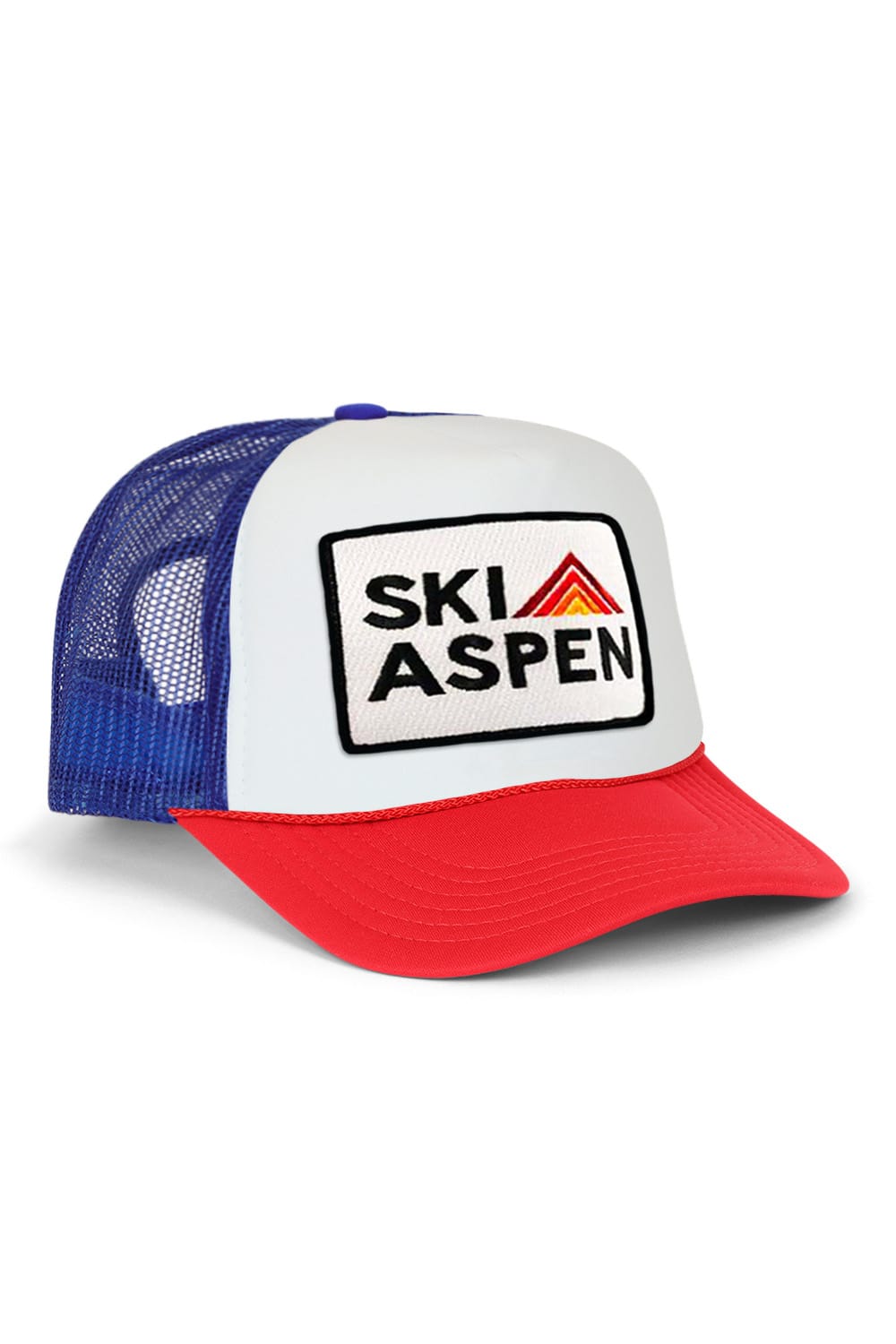 Retro SKI ASPEN TRUCKER HAT